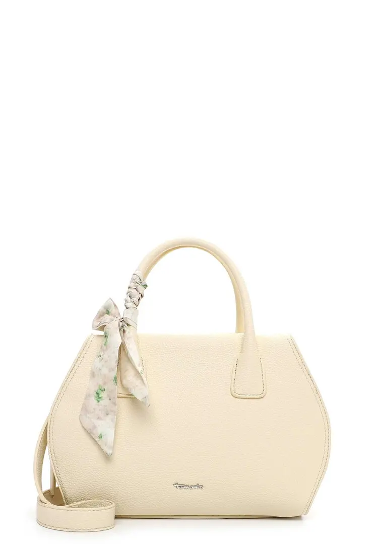 Lichtgele Tamaris handtas met decoratieve sjaal